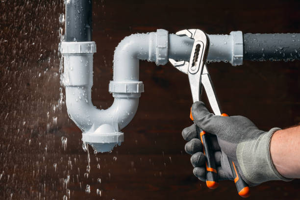 Professional Sewer Line Repair technician working in Irvine, CA